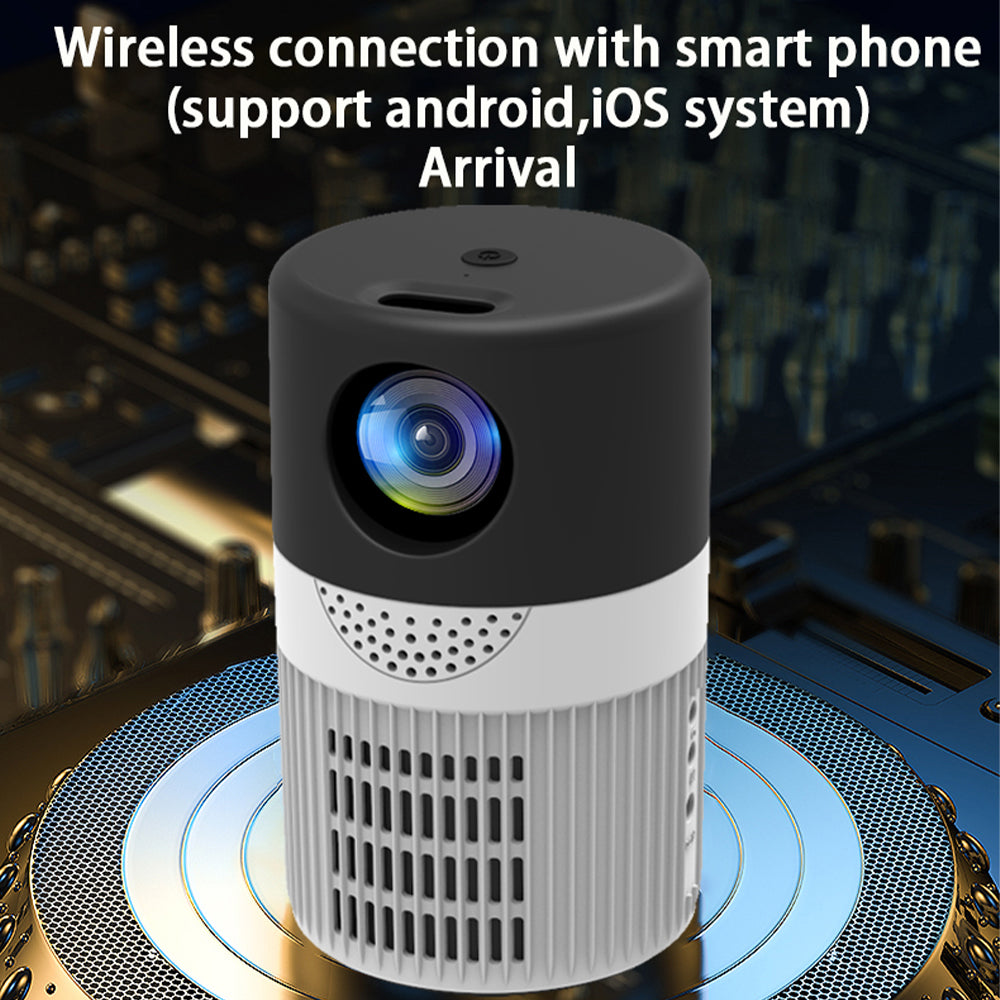 YT400 Home HD Projector 5G WIFI Connection 40 ANSI Mini Portable 480X360 Wireless Same Screen Phone Projection YT400 Home HD Projector 5G WIFI Connection 40 ANSI Mini Portable 480X360 Wireless Same Screen Phone Projection